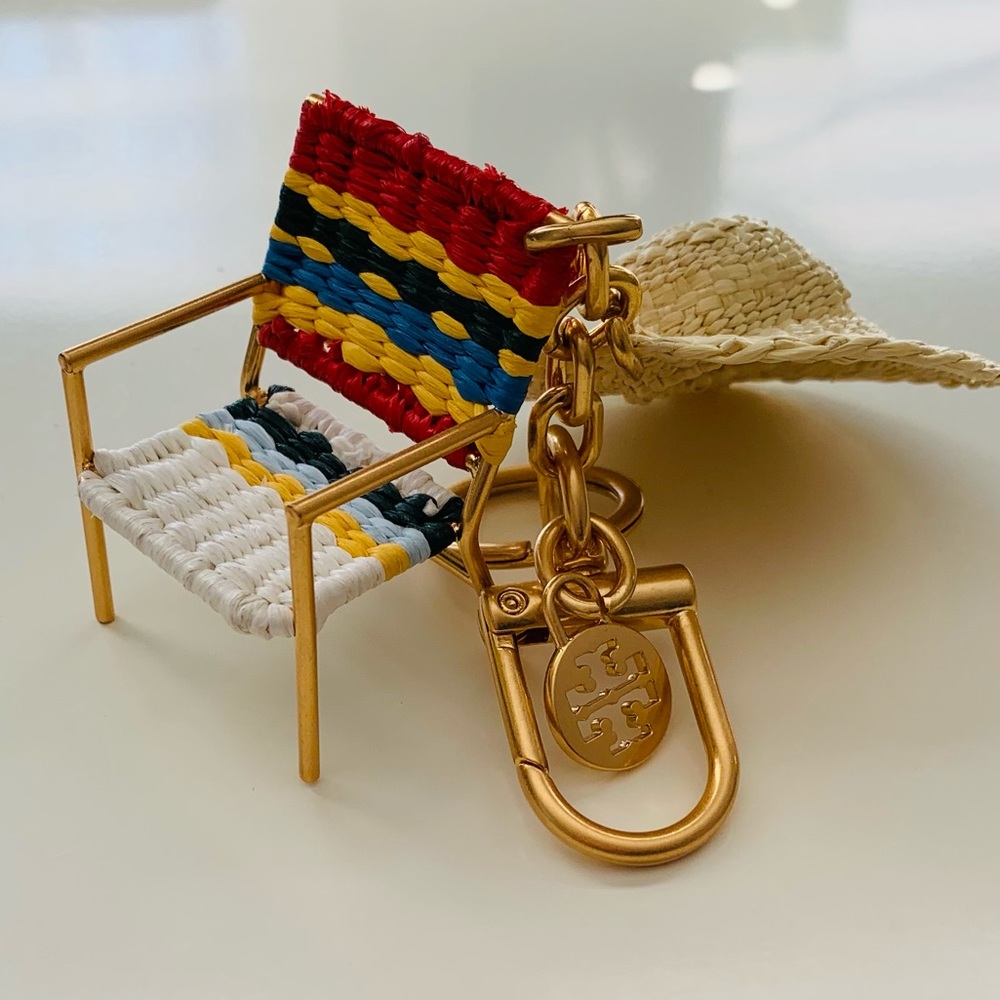 Tory Burch Keychain / Bag Charm